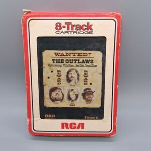 The Outlaws Wanted! 8 Track Tape APS1-1321 RCA Willie Nelson Waylon Jennings 76